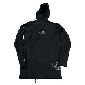 Lavacore Polytherm Hooded Long Sleeve Thermal Shirt Black Diving Surfing ML